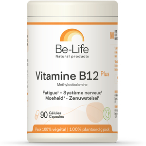Be-Life Vitamine B12 Plus Vitaliteit - Zenuwstelsel 90 Capsules