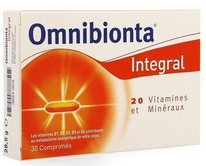 Omnibionta Integral 30 tabletten Nieuwe Formule