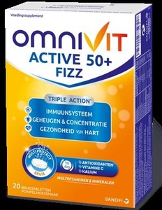 Omnivit Active 50+ 20 Bruistabletten