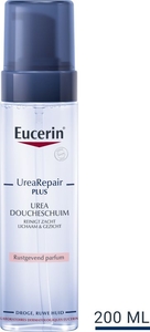 Eucerin UreaRepair Plus 5% Urea Doucheschuim Rustgevend Parfum Droge en Ruwe Huid met pomp Gezicht en Lichaam 200ml