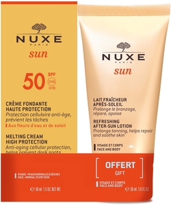 Nuxe Sun Duo Crème Gezicht SPF 50 50 ml + After Sun 50 ml