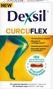 Dexsil Curcuflex 30 Vloeibare capsules