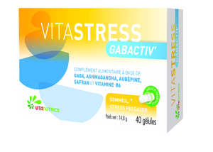 VITASTRESS GABACTIV         CAPS 40