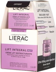 Lierac Kit Lift Integral Nachtcrème 50 ml + dagcrème 15 ml gratis