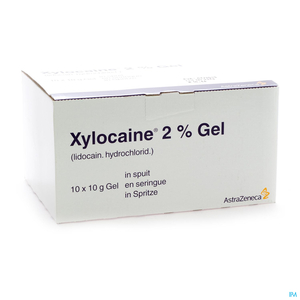 Xylocaïne Gel Spuit 10x10g 2%
