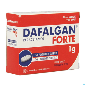 Dafalgan Forte 1g 16 Tabletten