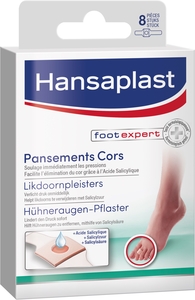 Hansaplast Foot Expert 8 Pleisters Likdoorns