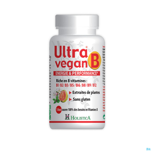 Ultra Vegan B Energy Performance 30 tabletten