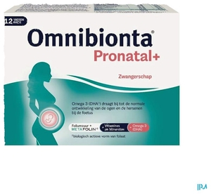 Omnibionta Pronatal + 12 weken tabl 84 + Caps 84