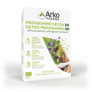 Arkofluides Detox Programma 30 Ampullen