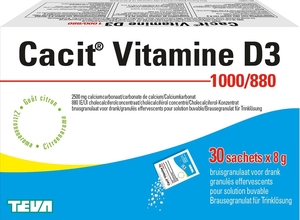 Cacit Vitamine D3 1000/880 30 zakjes