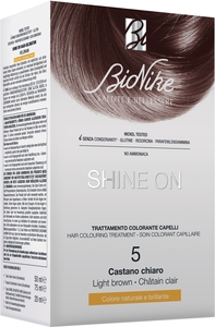 BioNike Shine On Haarverzorging Kleuring 5 Licht Kastanjebruin