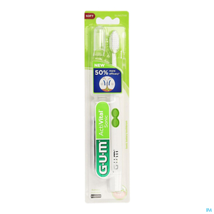 GUM Elektrische Tandenborstel Sonic Daily Batterij Zwart