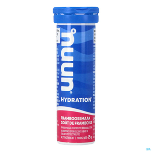 Nuun Hydratation Framboos 10 Tabletten