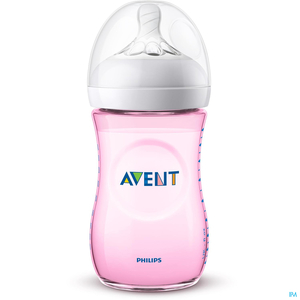 Philips Avent Natural 2.0 Zuigfles 260 ml Rose