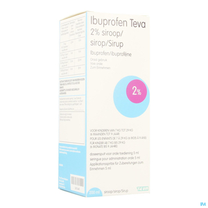 Ibuprofen Ratiopharm 2% Siroop 200ml