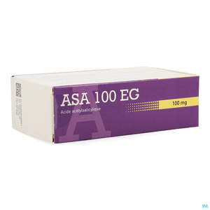 ASA 100 EG 100mg 168 Maagbestendige Tabletten