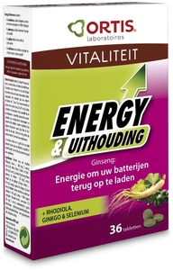 Ortis Energy &amp; Endurance 36 Tabletten