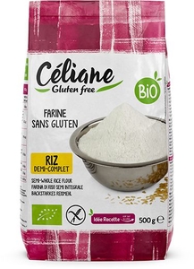 Celiane Rijstbloem Semi-volkoren Bio 500g 4074