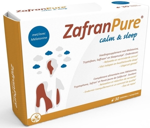 ZafranPure Calm &amp; Sleep 30 Tabletten