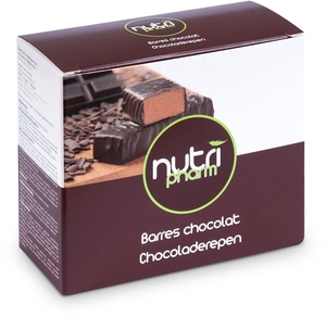 Nutripharm Barres Chocolade 5x36g