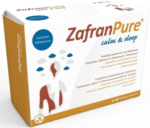 ZafranPure Calm &amp; Sleep 60 Tabletten