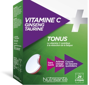 Vitamine C Ginseng Taurine 24 Tabletten