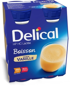 Delical HP-HC Vanille 4x200 ml