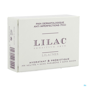 Lilac Dermatologisch Reinigingsblok Hydraterend Prebiotica 100 g