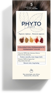 Phytocolor Kit Permanente Haarkleuring 5 Licht Kastanje