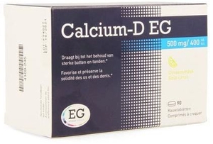 Calcium-D 500 mg/400 IE  90 tabletten