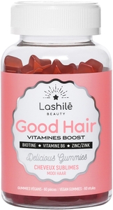 Lashilé Beauty Good Hair Vitamines Boost 60 Gommen