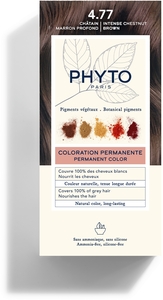 Phytocolor Kit Permanente Haarkleuring 4.77 Intens Kastanjebruin