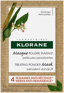 Klorane Haarmasker-Poeder Behandeling Laos 8x3 g
