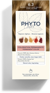 Phytocolor Kit Permanente Haarkleuring 6.3 Goud Donkerblond