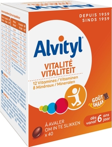 Alvityl Vitaliteit 40 Tabletten