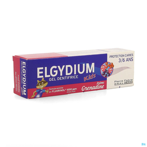 Elgydium Kids Tandpasta Grenadine Tube 50ml
