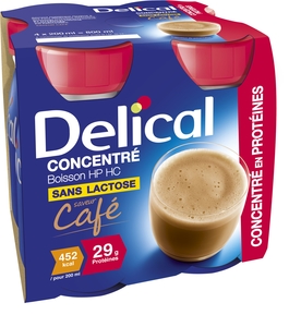 Delical Concentraat Drank HP-HC Koffie 4x200ml
