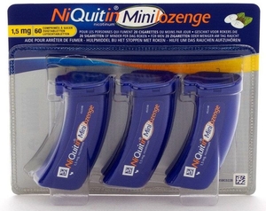 NiQuitin 1,5mg Minilozenge 60 Zuigtabletten
