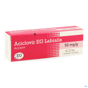 Aciclovir EG Labialis Crème 2gr