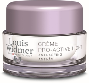 Widmer Nachtcrème Pro-Active Light zonder Parfum 50ml