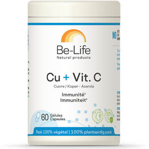 Be Life Cu + Vit. C 60 Capsules