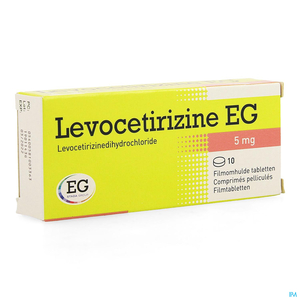 Levocetirizine EG 5mg 10 Tabletten