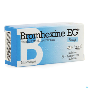 Bromhexine EG 8mg 50 Tabletten