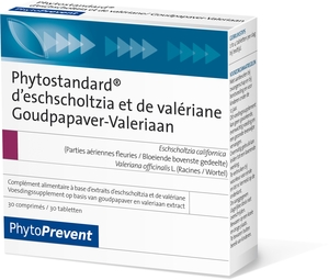Phytostandard Eschscholtzia Valeriaan 2x15 Tabletten