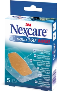 Nexcare 3M Aqua 360 Maxi 5 Pleisters