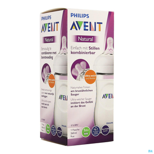 Philips Avent Natural 2.0 Zuigfles 260 ml