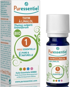 Puressentiel Expert Tijm Linalol Essentiële Olie Bio 5ml