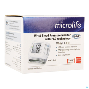 Microlife Bp W1 Basic Bloeddrukmeter Autom. Pols
