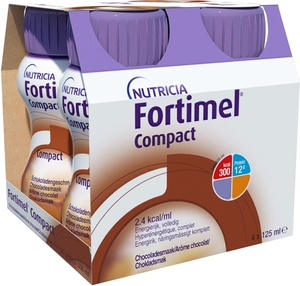 Fortimel Compact Chocolade 4x125ml